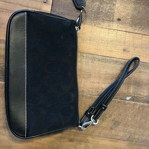 Coach black purse